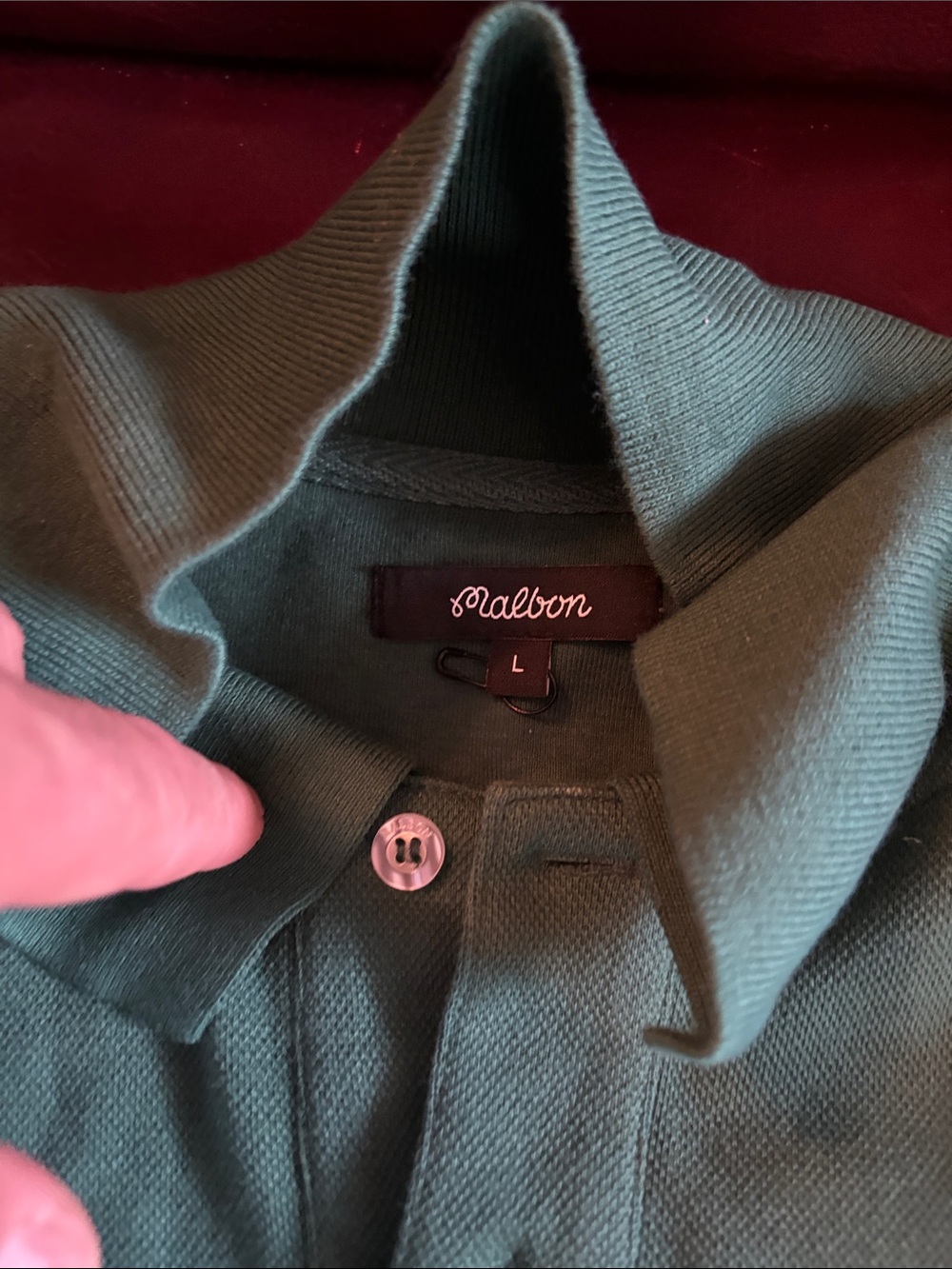 Uncle Paulies "Malbon" Baseball Cap with green Malbon polo - Picture 8 of 9